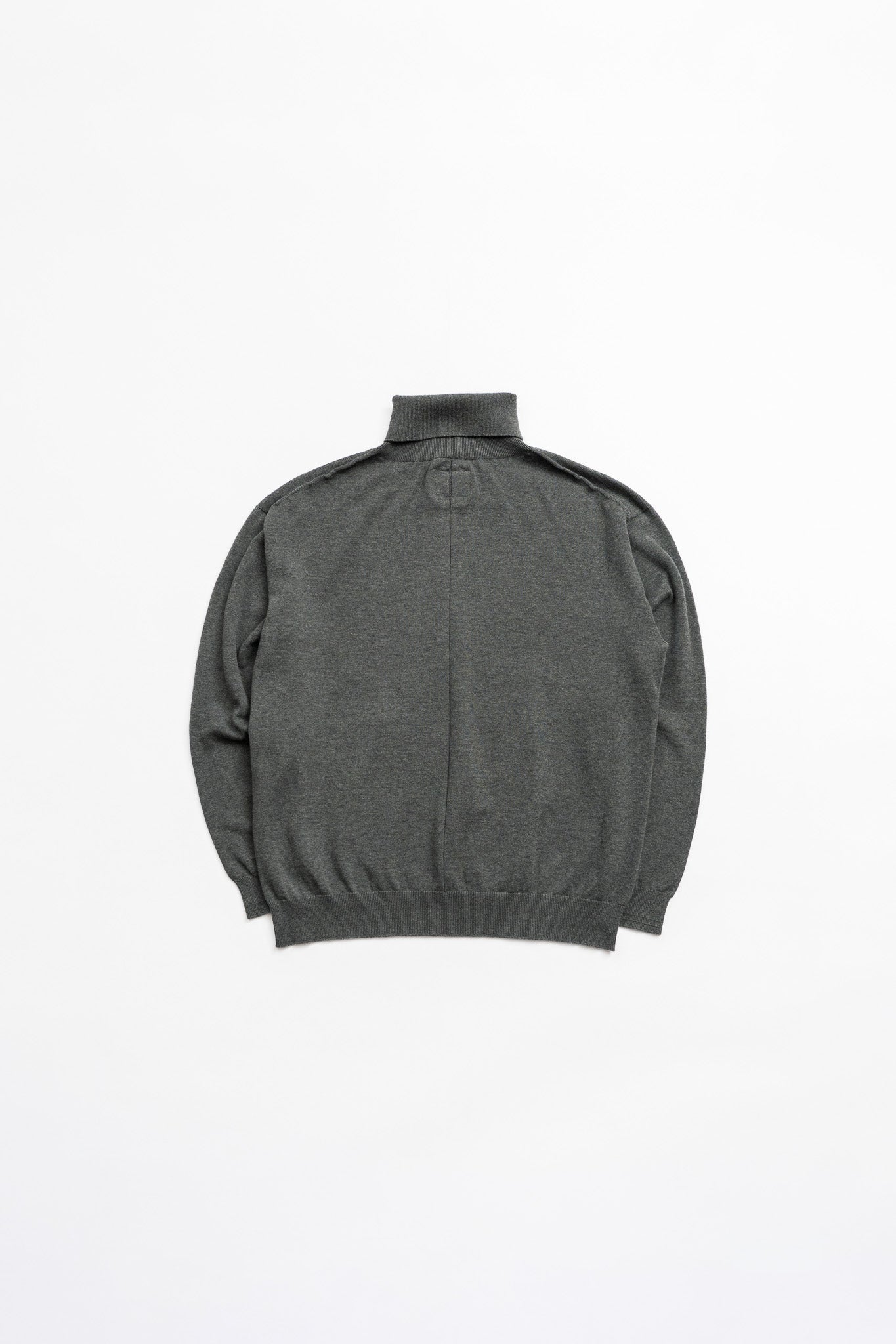 Cotton Turtleneck knit - D.GRY