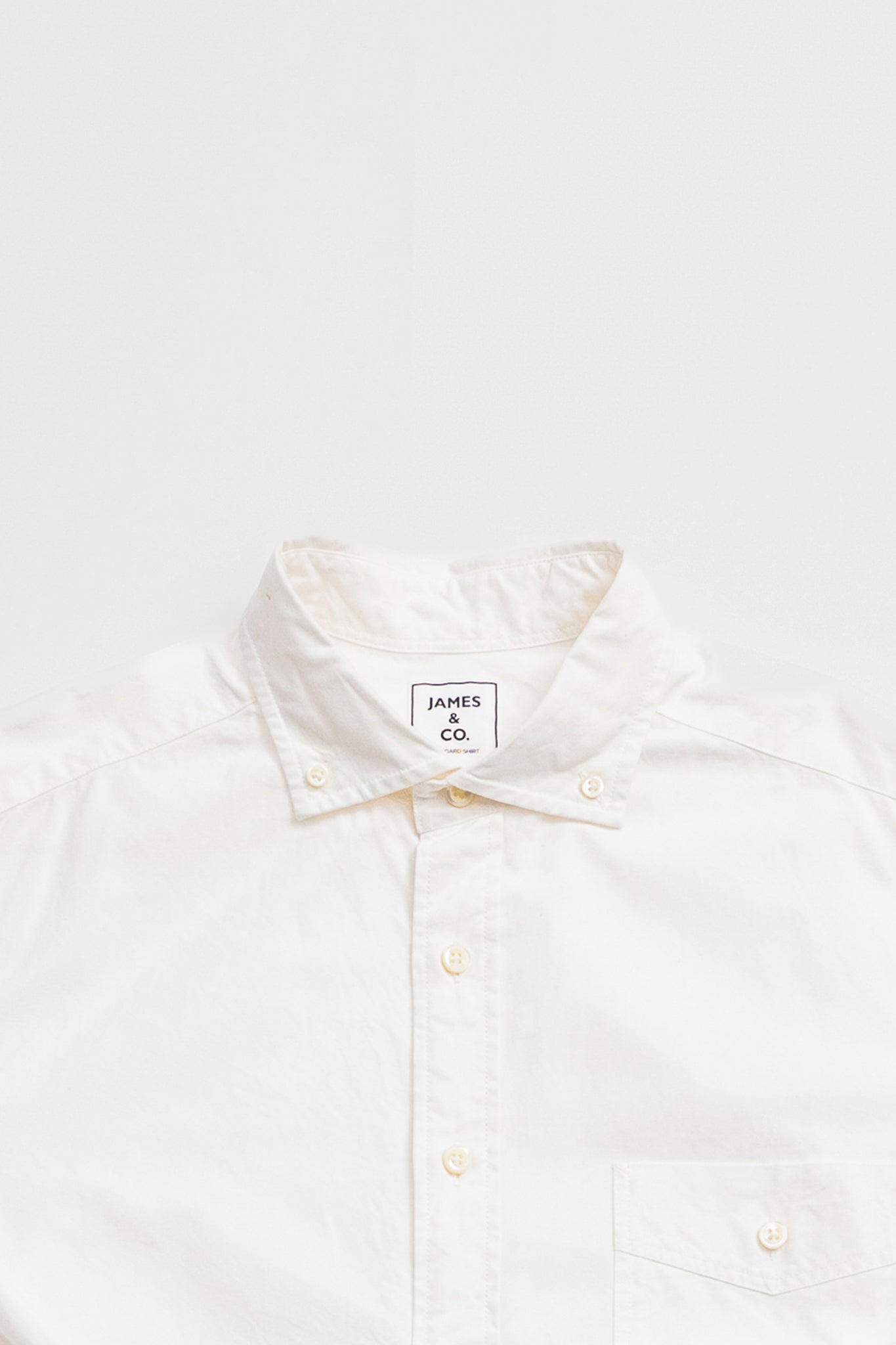 PUJOL -standard - OX-WHT - JAMES & CO. 鎌倉 公式サイト