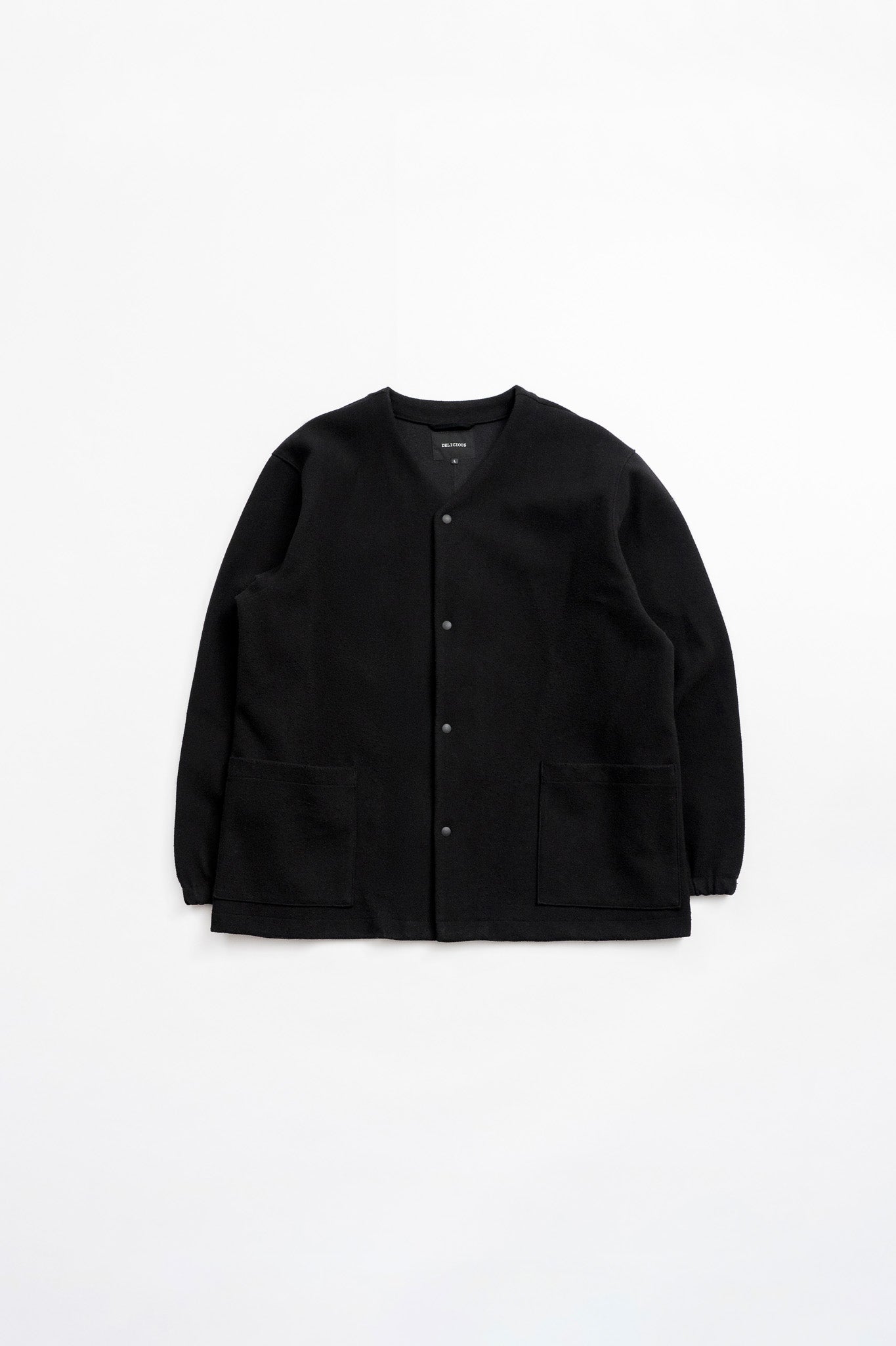Melton Cardigan - BLK