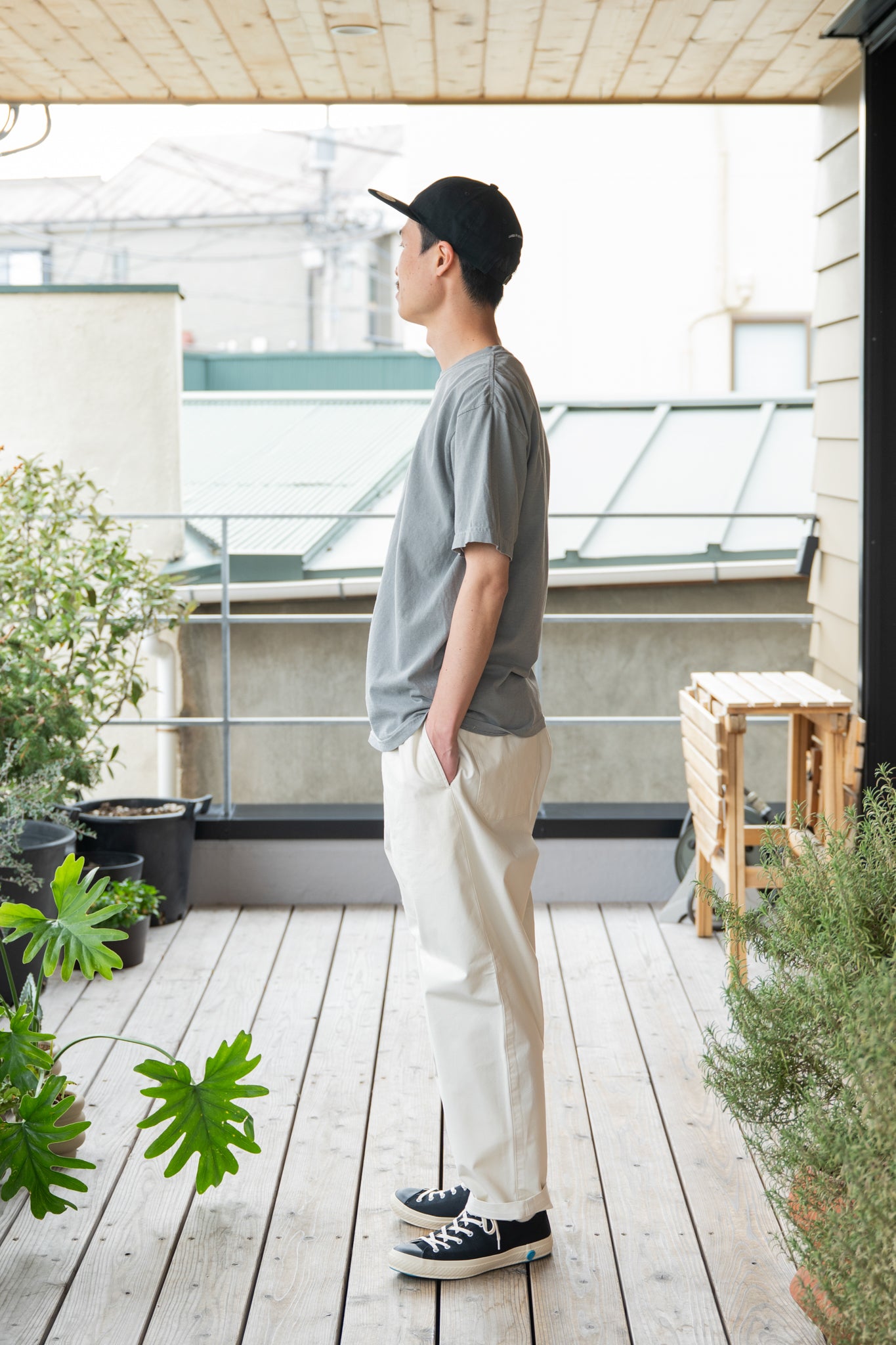 176cm / GRY / M