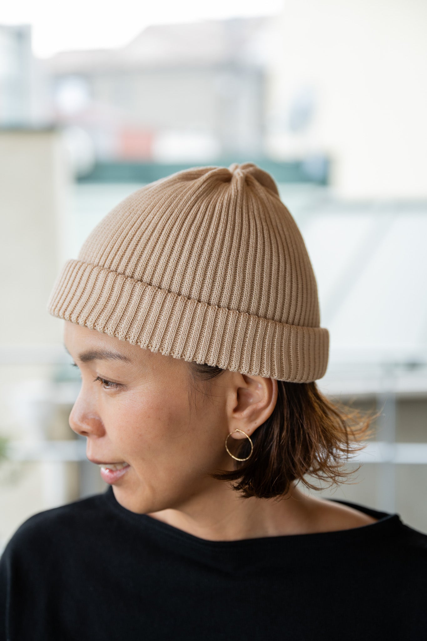 COTTON ROLL UP BEANIE｜ROTOTO（ロトト）｜JAMES & CO.鎌倉