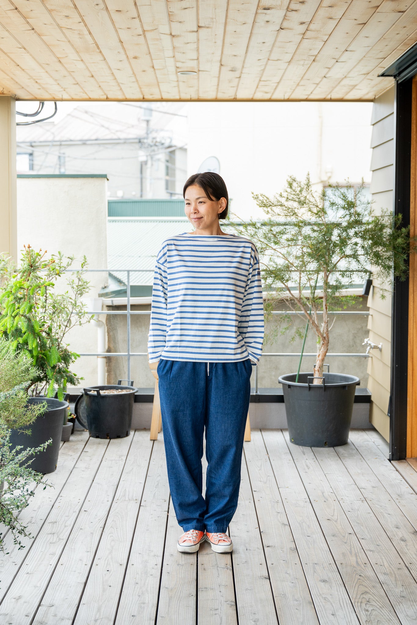 ECUME/BLEUFAIEN   T3着用
