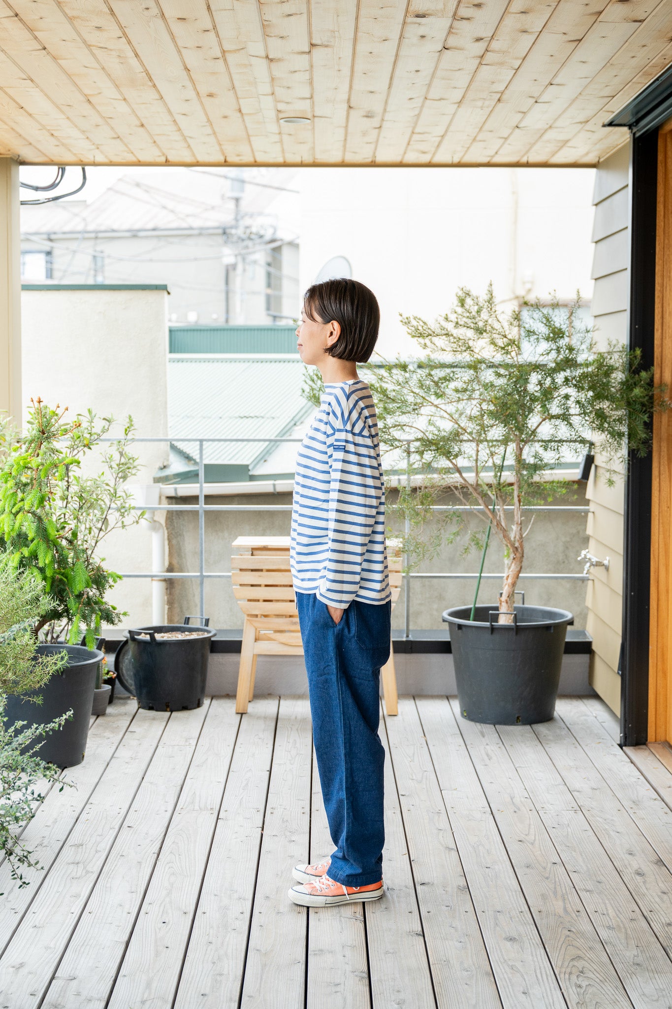 ECUME/BLEUFAIEN   T3着用