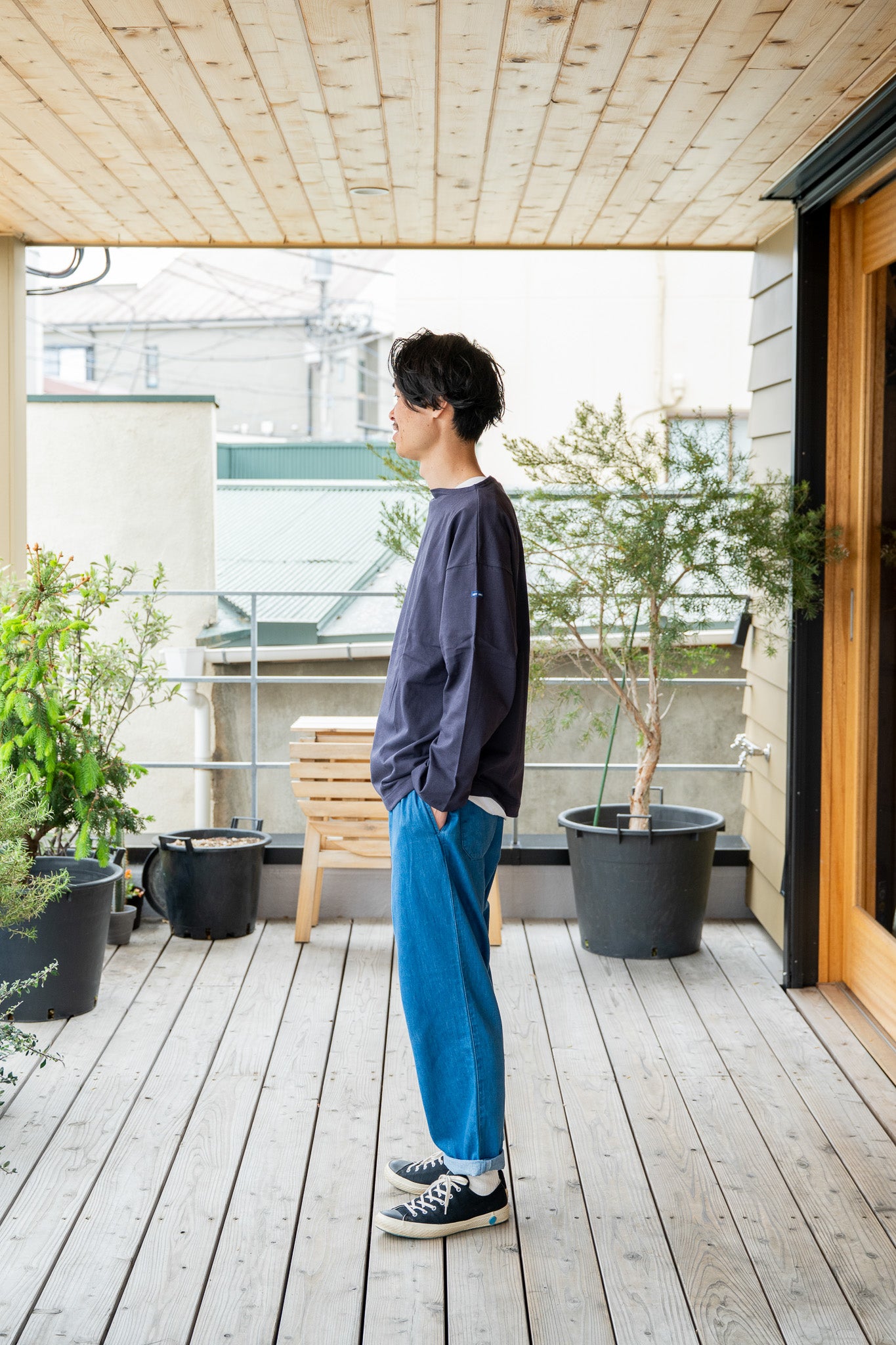 NVY   T5着用