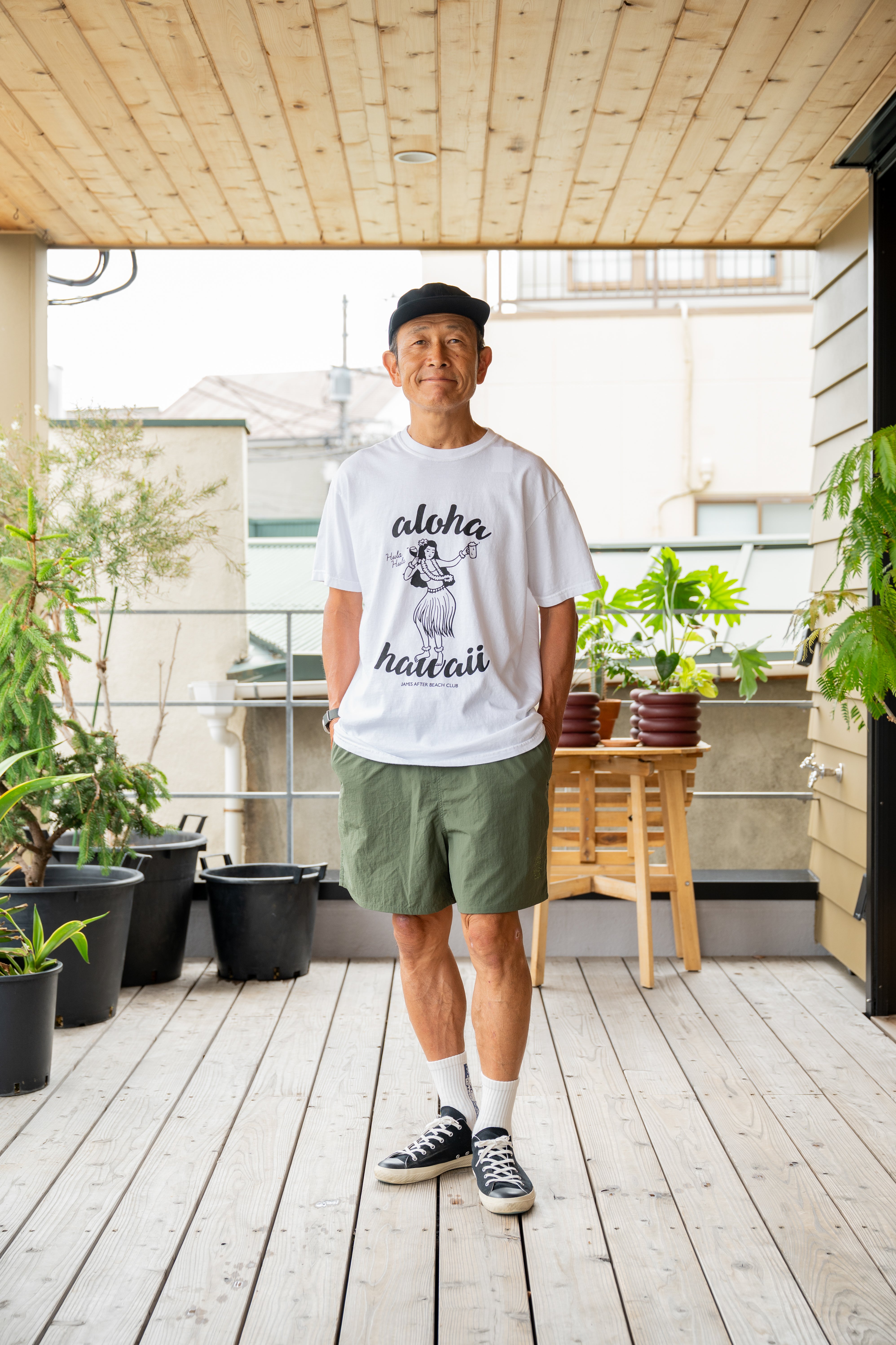HULA GIRL T-shirt - JAMES & CO. 鎌倉 公式サイト