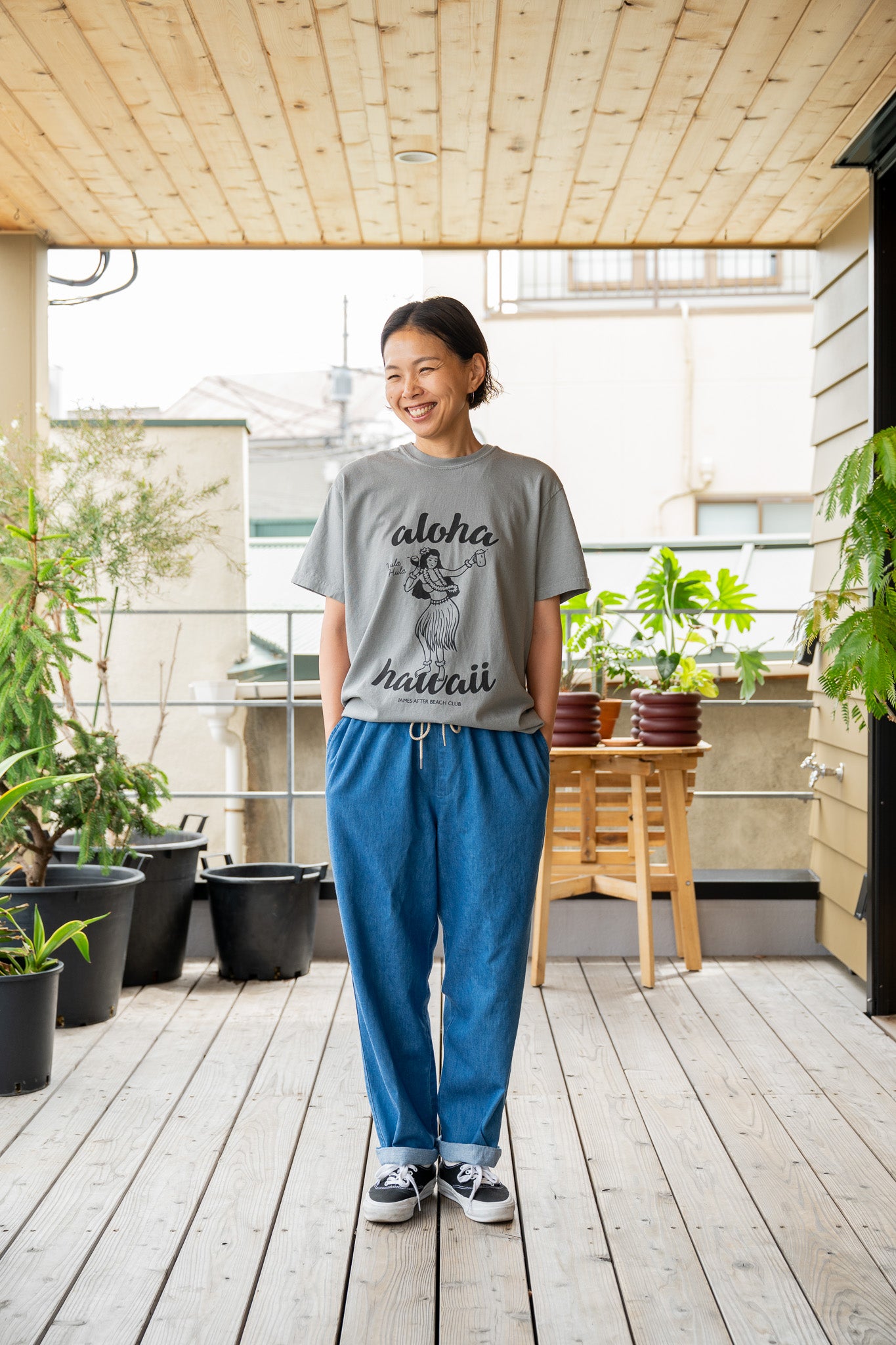 HULA GIRL T-shirt - JAMES & CO. 鎌倉 公式サイト