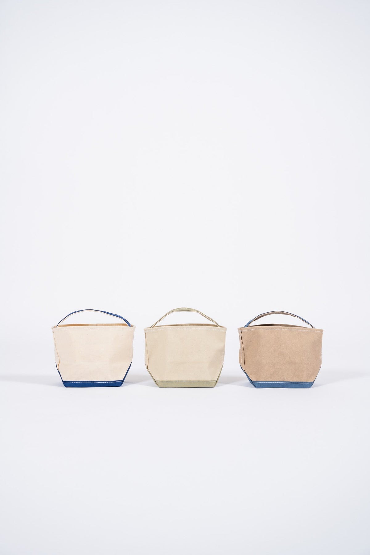 CUBE TOTE SMALL - LT-BEG/LT-OLV