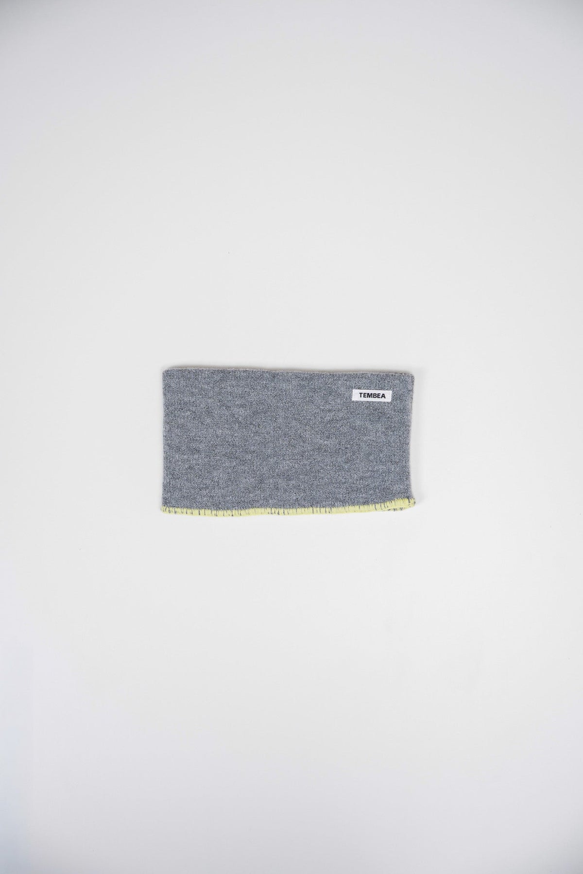 NECK WARMER - L-GRY/LEMON