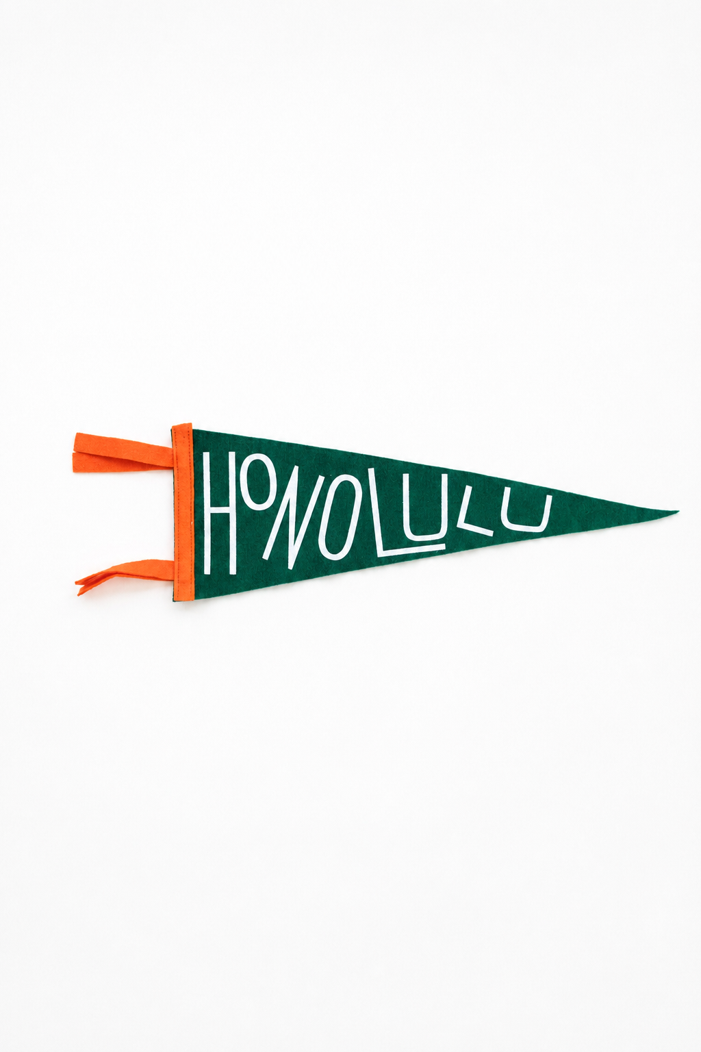 FRED BRAND Waikiki Honoluu Pennant - GRN
