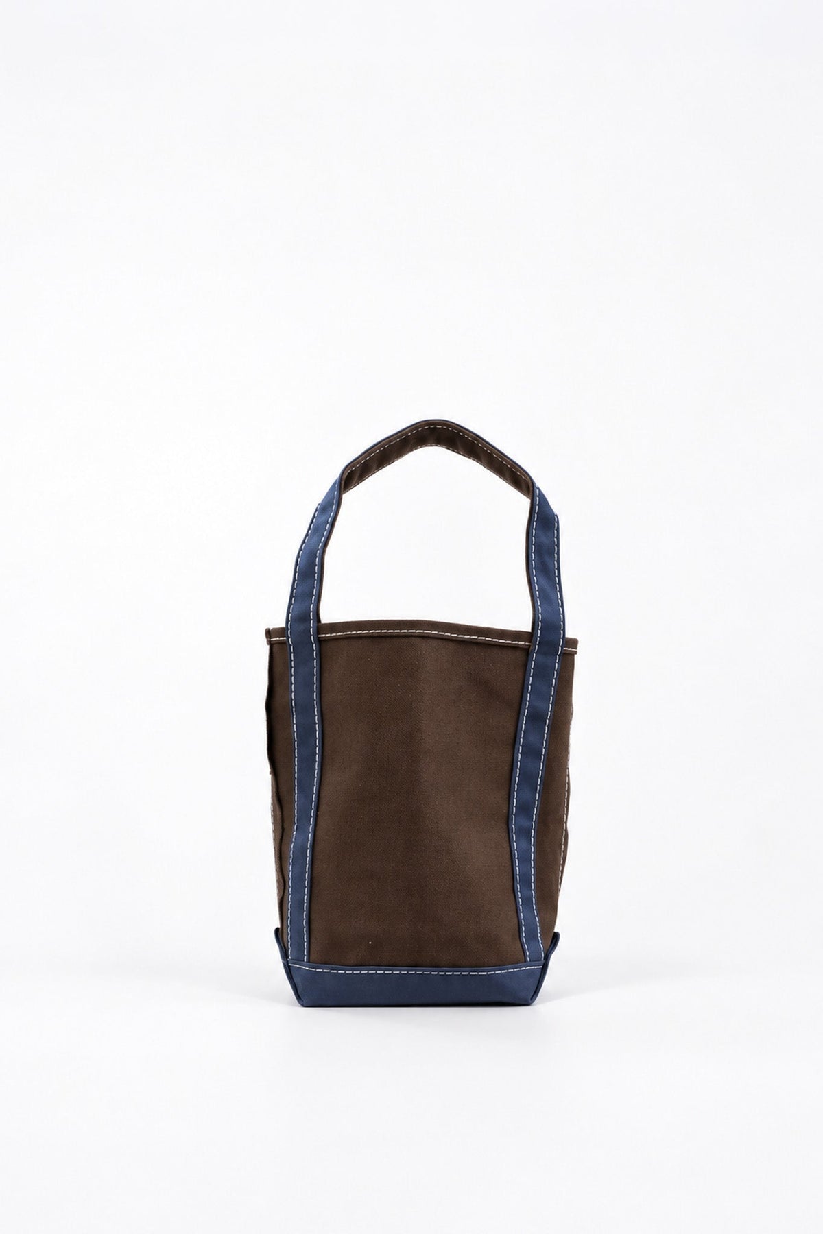 BAGUETTE TOTE MINI - DK-BROWN/SMOKY-BLUE