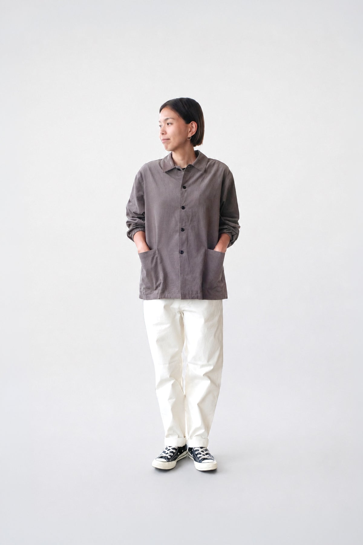 Corduroy Shirt Blouson - GRY - JAMES & CO. 鎌倉 公式サイト