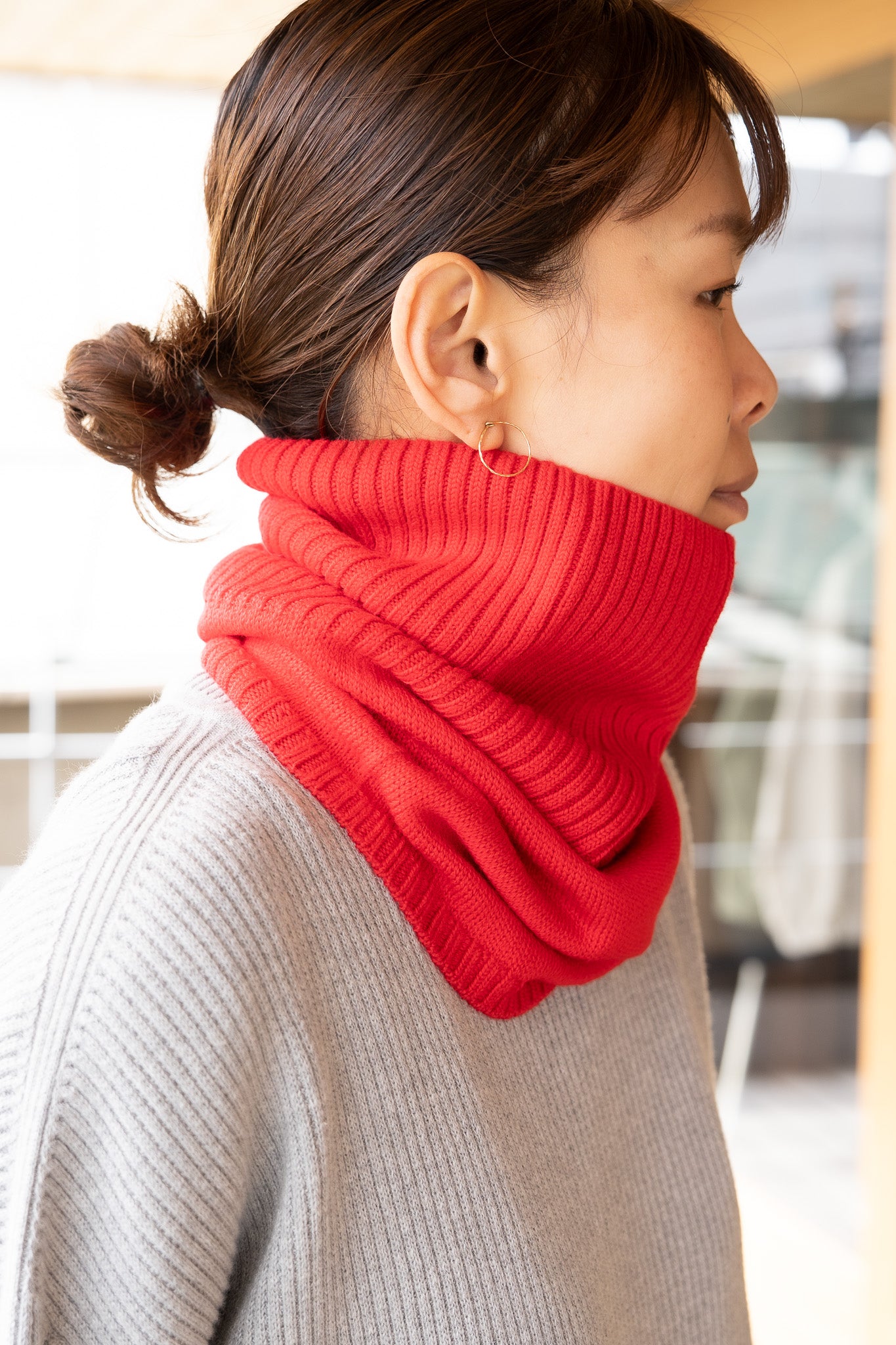 EXTRA FINE MERINO SEAMLESS SNOOD