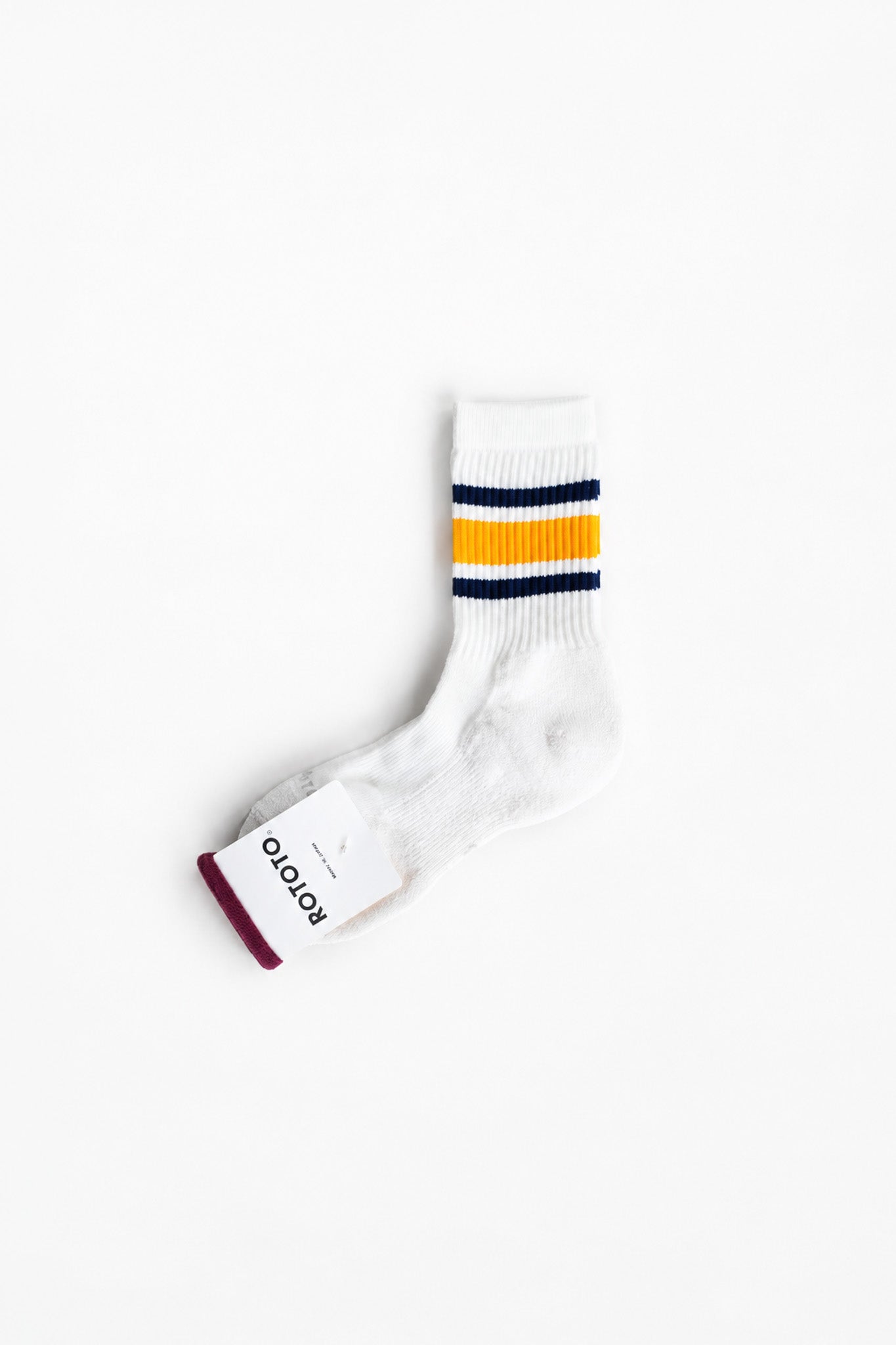 【 ROTOTO 】 WASHI CUSHION CREW SOCKS