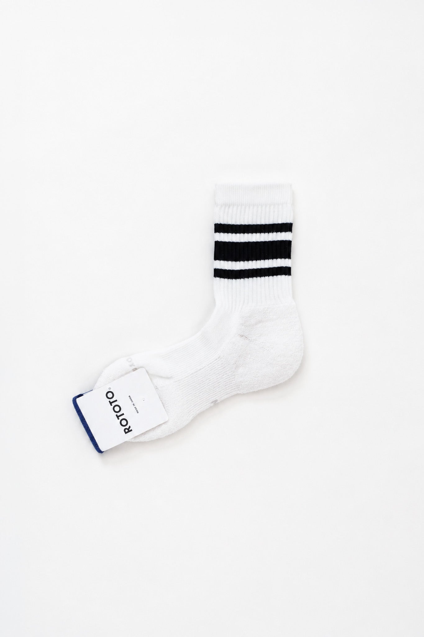【 ROTOTO 】 WASHI CUSHION CREW SOCKS