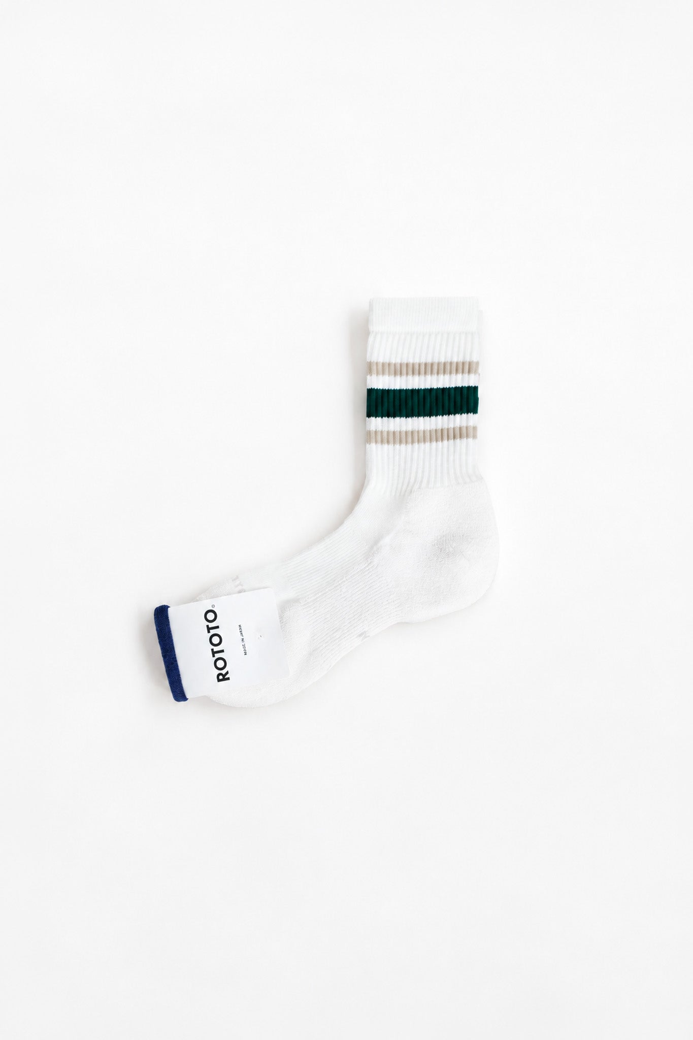 【 ROTOTO 】 WASHI CUSHION CREW SOCKS