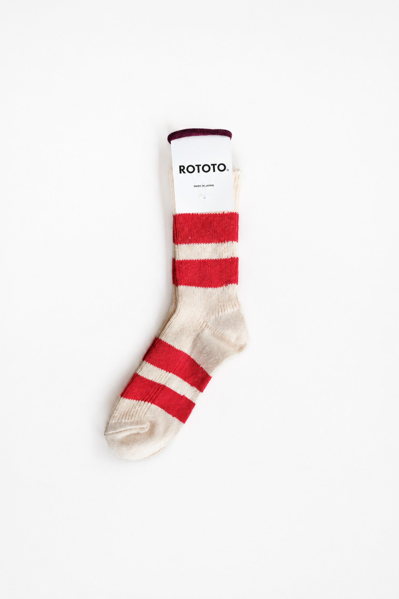 RECYCLE COTTON STRIPE SOCKS