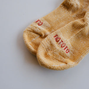 【 ROTOTO 】  DOUBLE FACE MINI SOCKS