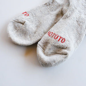 【 ROTOTO 】  DOUBLE FACE MINI SOCKS