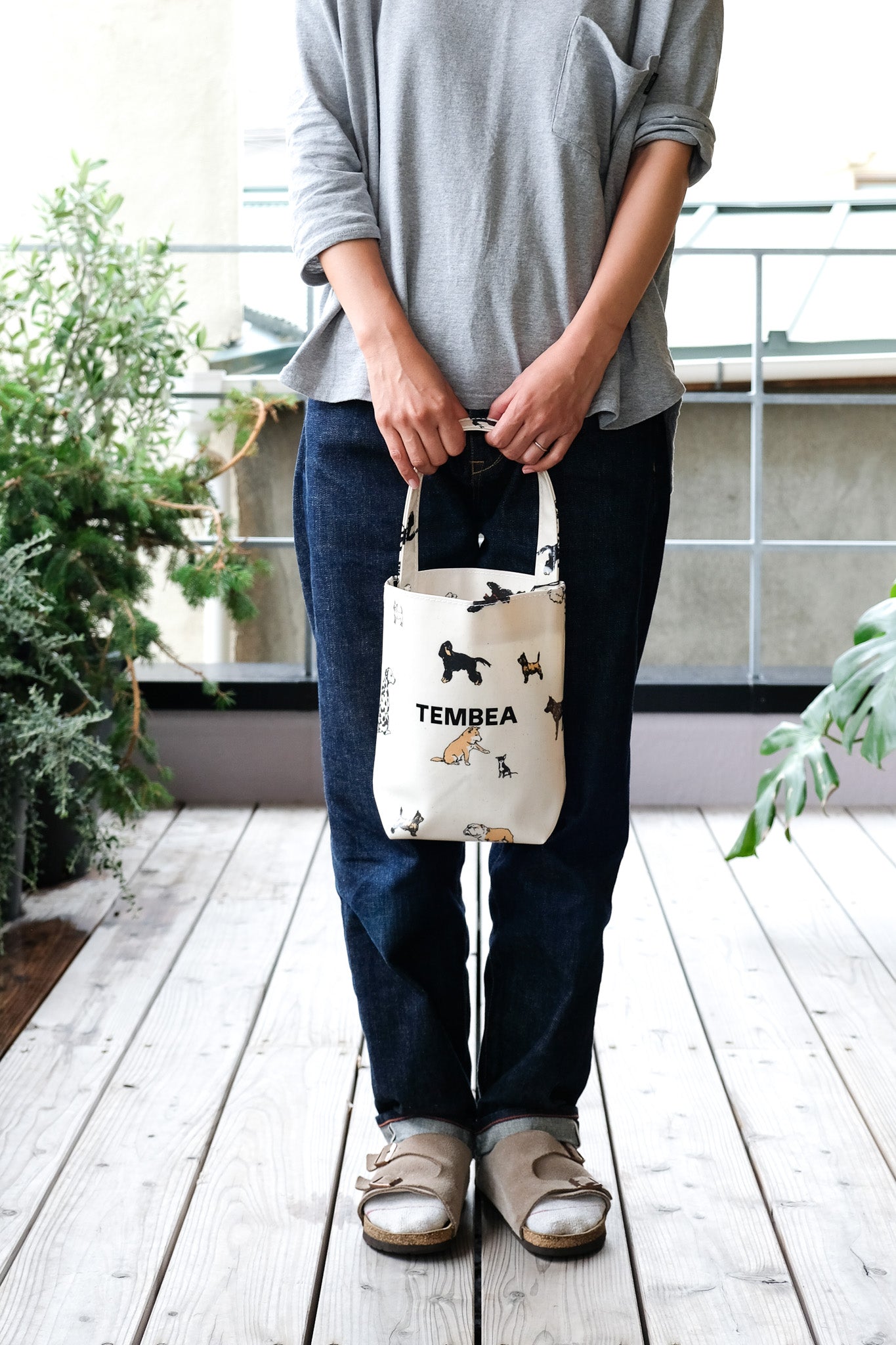 BAGUETTE TOTE MINI -DOG-