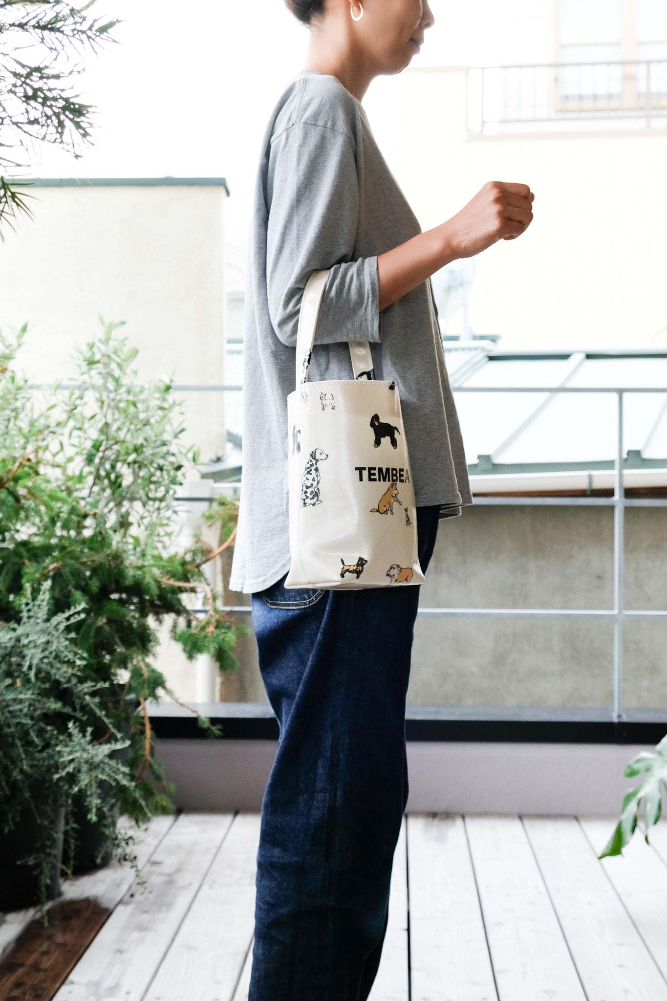 BAGUETTE TOTE MINI -DOG-