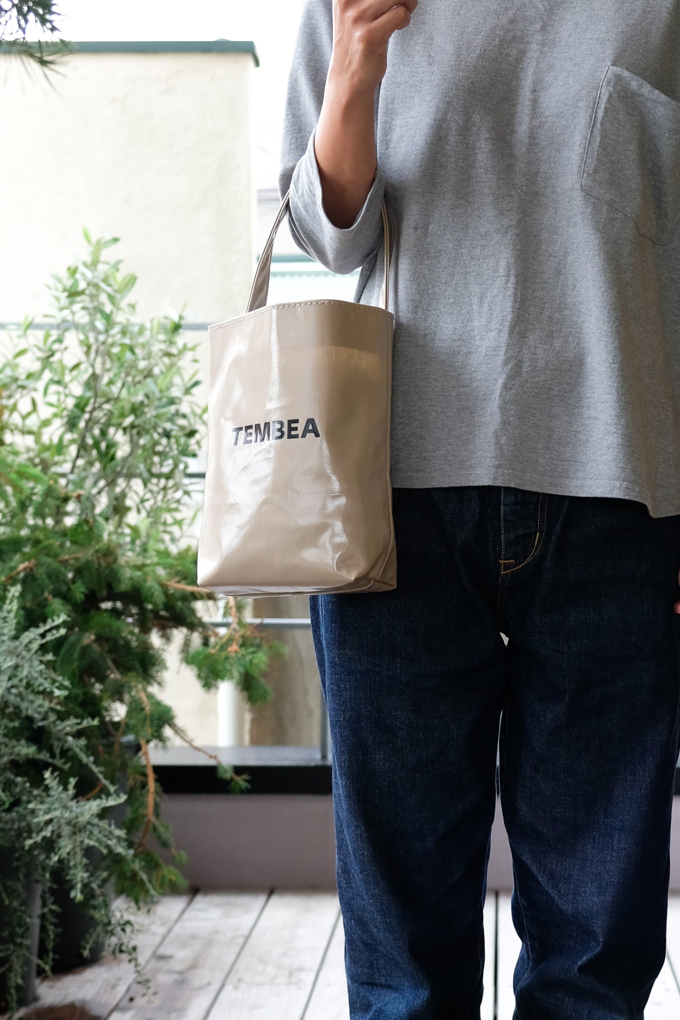 BAGUETTE TOTE MINI CLEAR