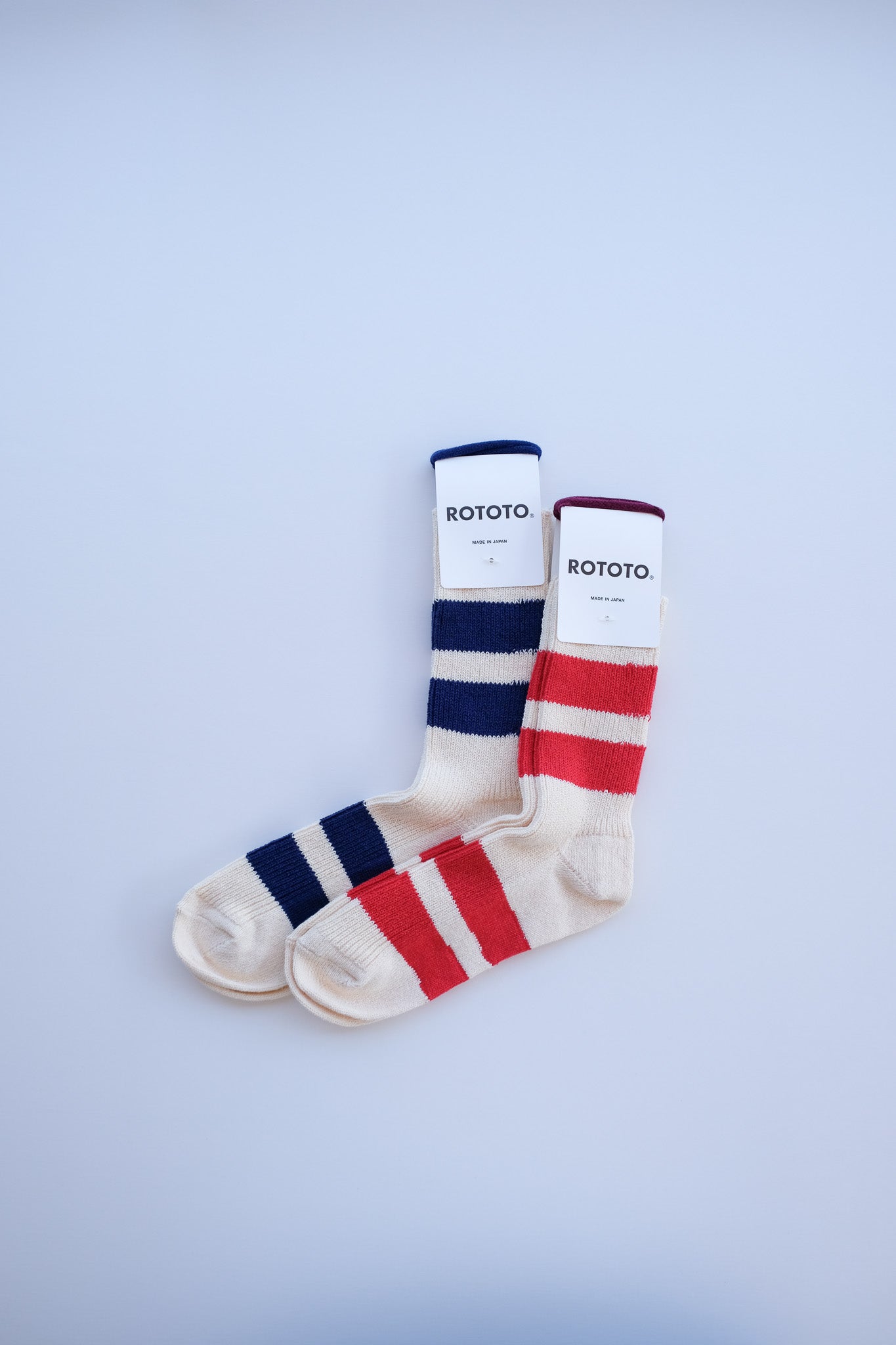 RECYCLE COTTON STRIPE SOCKS