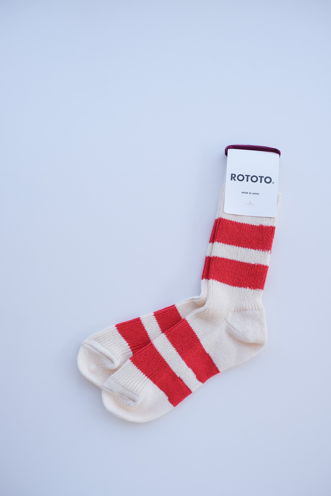 RECYCLE COTTON STRIPE SOCKS