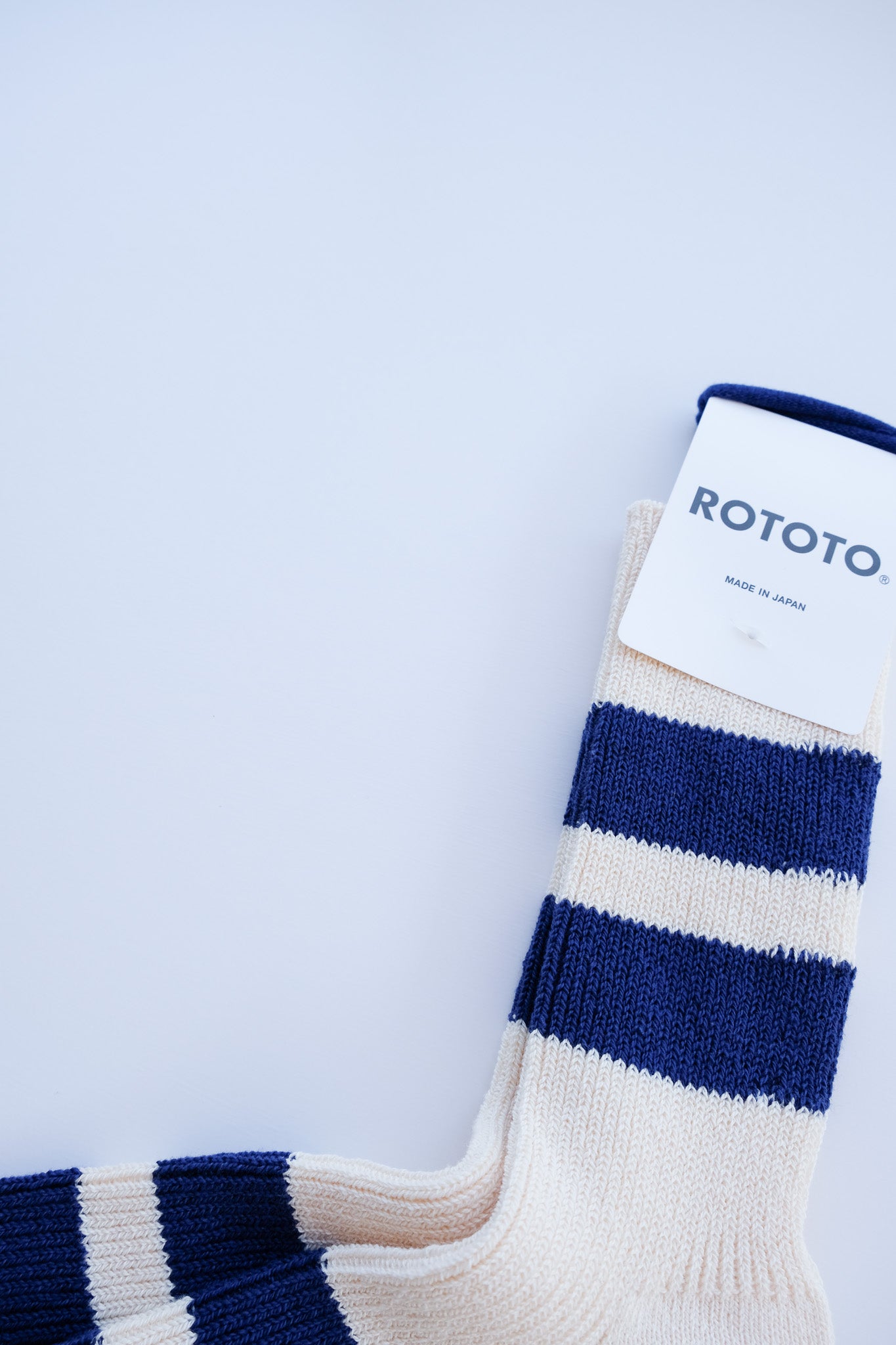 RECYCLE COTTON STRIPE SOCKS