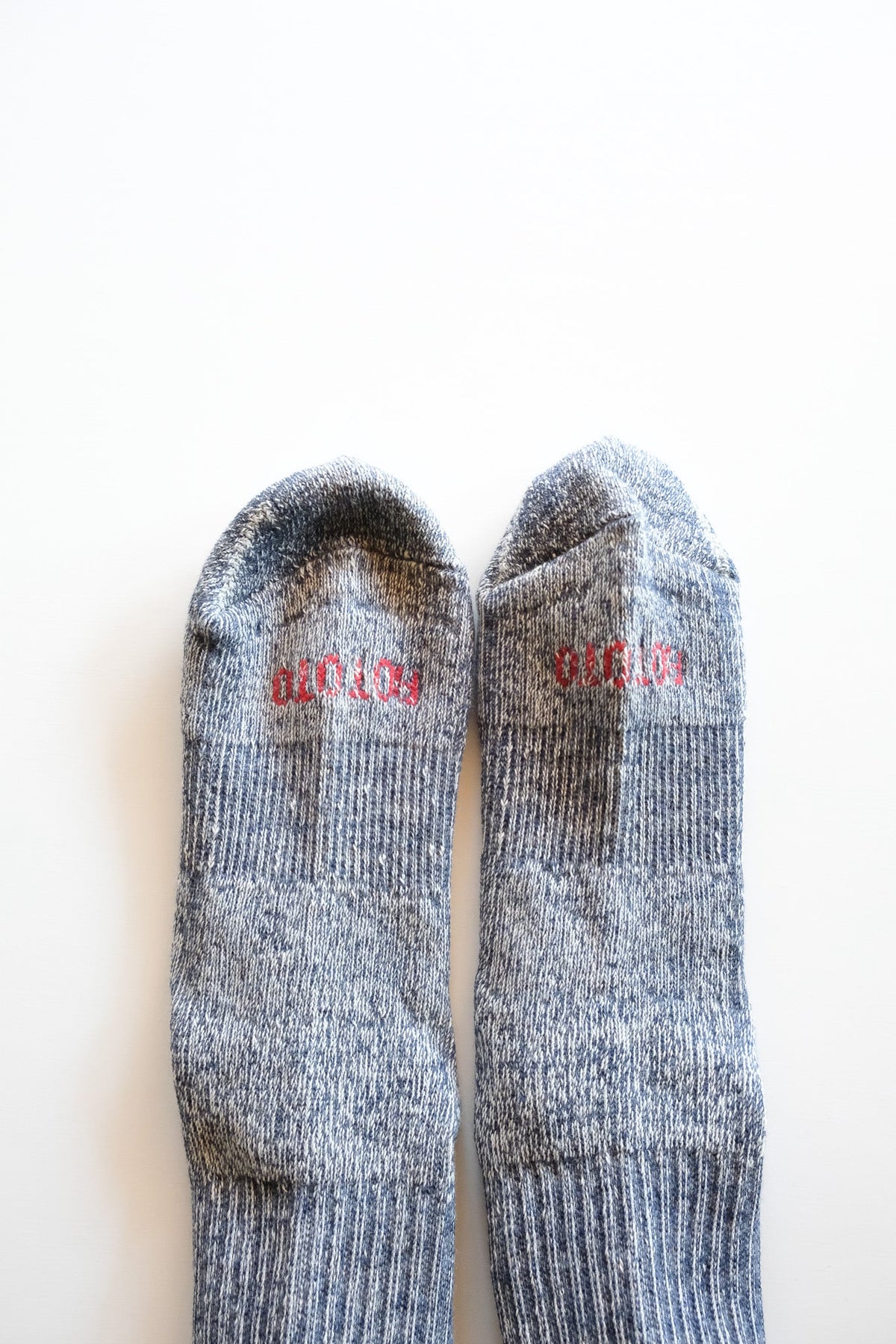 DOUBLE FACE MINI SOCKS - NVY