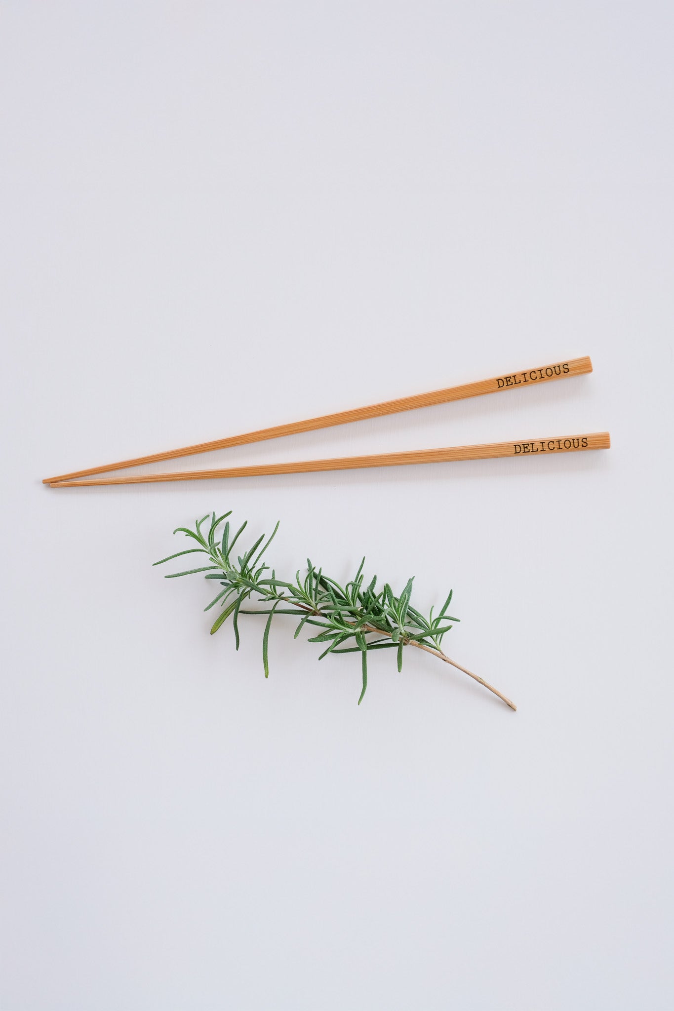 DELICIOUS箸 - 別注スス竹角箸-