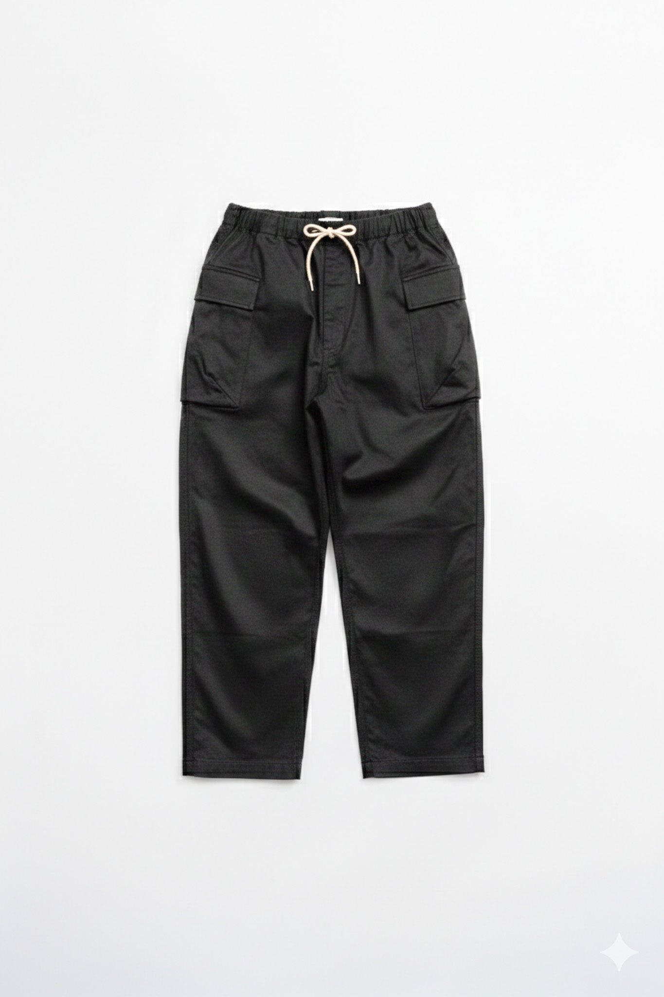 Military Easy Pants - BLK