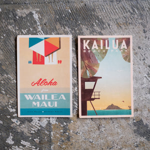 Nick Kuchar  Hawaii Postcards Set of 10