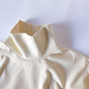 Cotton High-Necked
